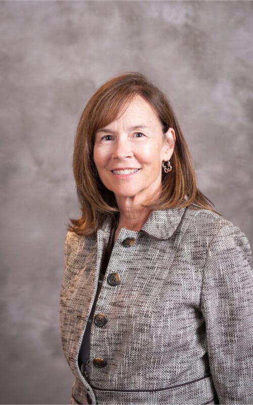 a person smiling for the camera