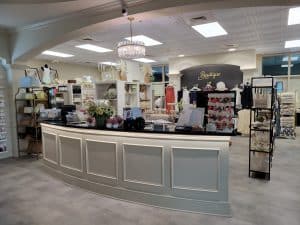 a store filled with lots of counter space