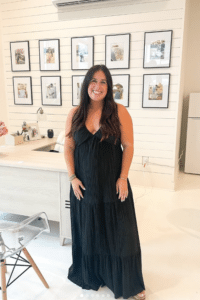 a woman posing for a picture