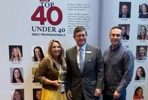 Heather Wright, 40 under 40, Tee Rowe, America's SBDC,  Michael Brooks, Alabama SBDC